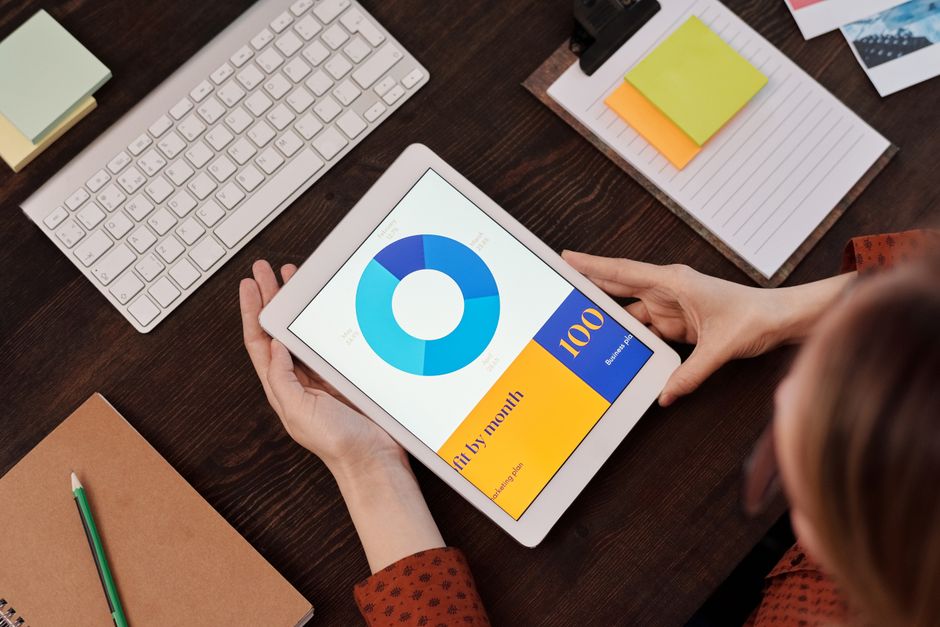 Beispiel für einen Lernplan mit Etappen und Abgaben